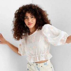 🔆 Future Collective sheer blouse designed by Gabriella Karefa-Johnson - 1X NWT